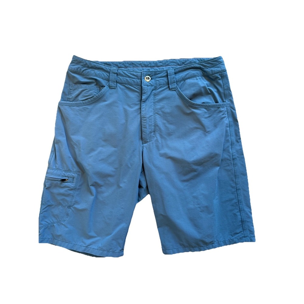 Patagonia Shorts Men's 32 Blue 10" Tenpenny Performance Hiking Trail Outdoor